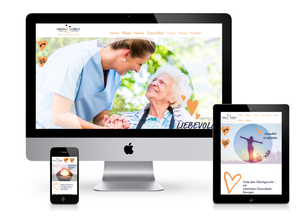Konzept & Design für Pflege Beratung Praxis